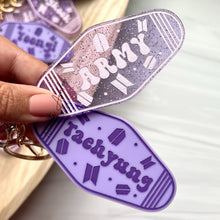 Load image into Gallery viewer, BTS Vintage Motel Key Fob