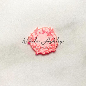 Skull Wreath Blank