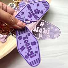 Load image into Gallery viewer, BTS Vintage Motel Key Fob