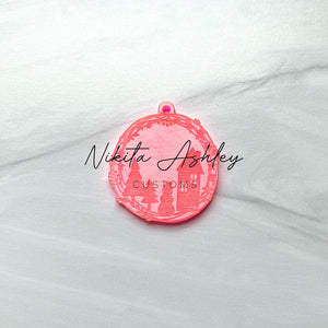 Winter Scene Ornament Blank