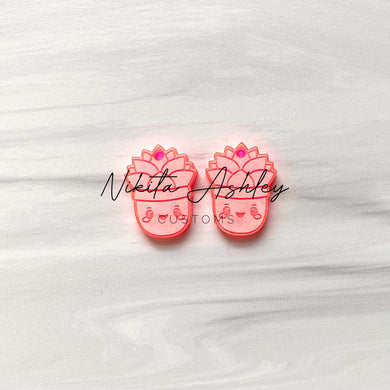 Kawaii Succulent Earring Blanks