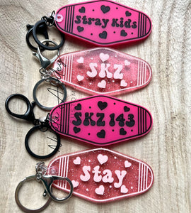 Stray Kids Vintage Motel Key Fob