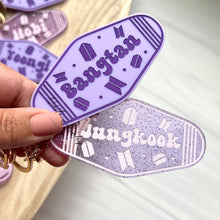 Load image into Gallery viewer, BTS Vintage Motel Key Fob