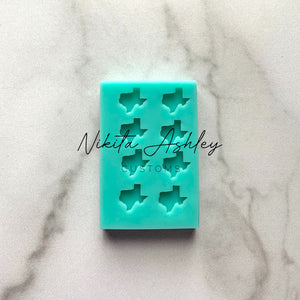 Texas Earring Silicone Mold