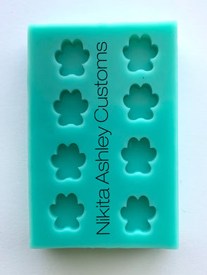 Paw Print Earring Silicone Mold