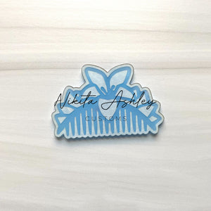 Flower Comb Solid Blank
