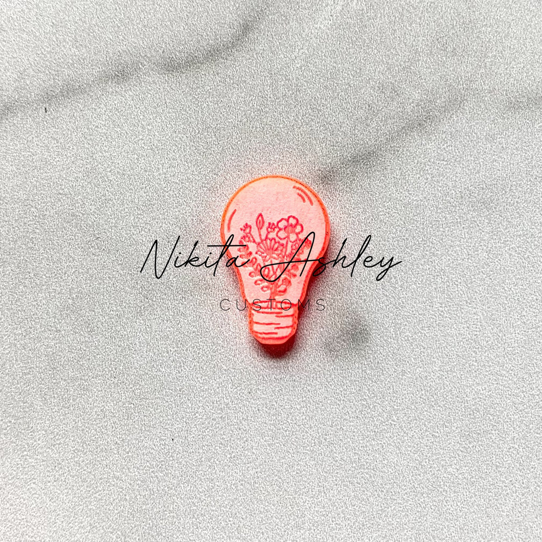 Floral Light Bulb Blank