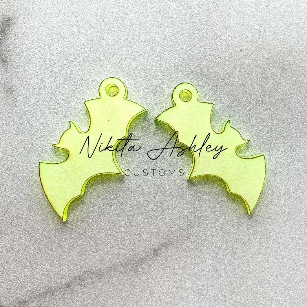 Bat Earring Blanks
