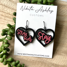 Load image into Gallery viewer, Stray Kids Heart Earrings