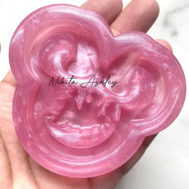 Girl Mouse w/ Witch Sisters Backed Shaker Mold