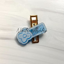 Load image into Gallery viewer, Sweet Bunny Flower Rectangle Shaker Clip Blank
