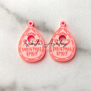 Christmas Planchette Earring Blanks