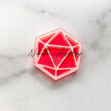 D20 Die Shaker Blank