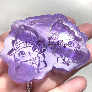Kitty Mage Earring Mold