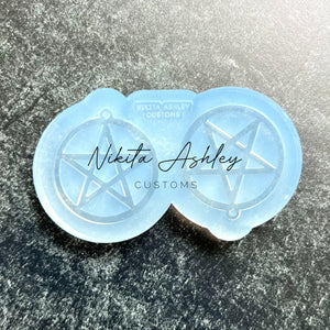 Pentacle Earring Silicone Mold