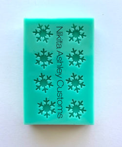 Snowflake Earring Silicone Mold