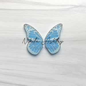 Butterfly Wing Earring Blanks