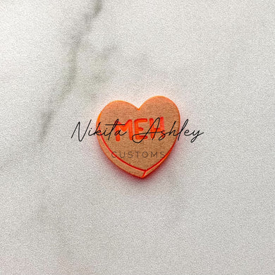 Meh Conversation Heart Blank