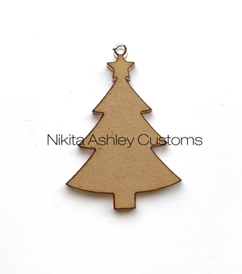 Christmas Tree Ornament Blank