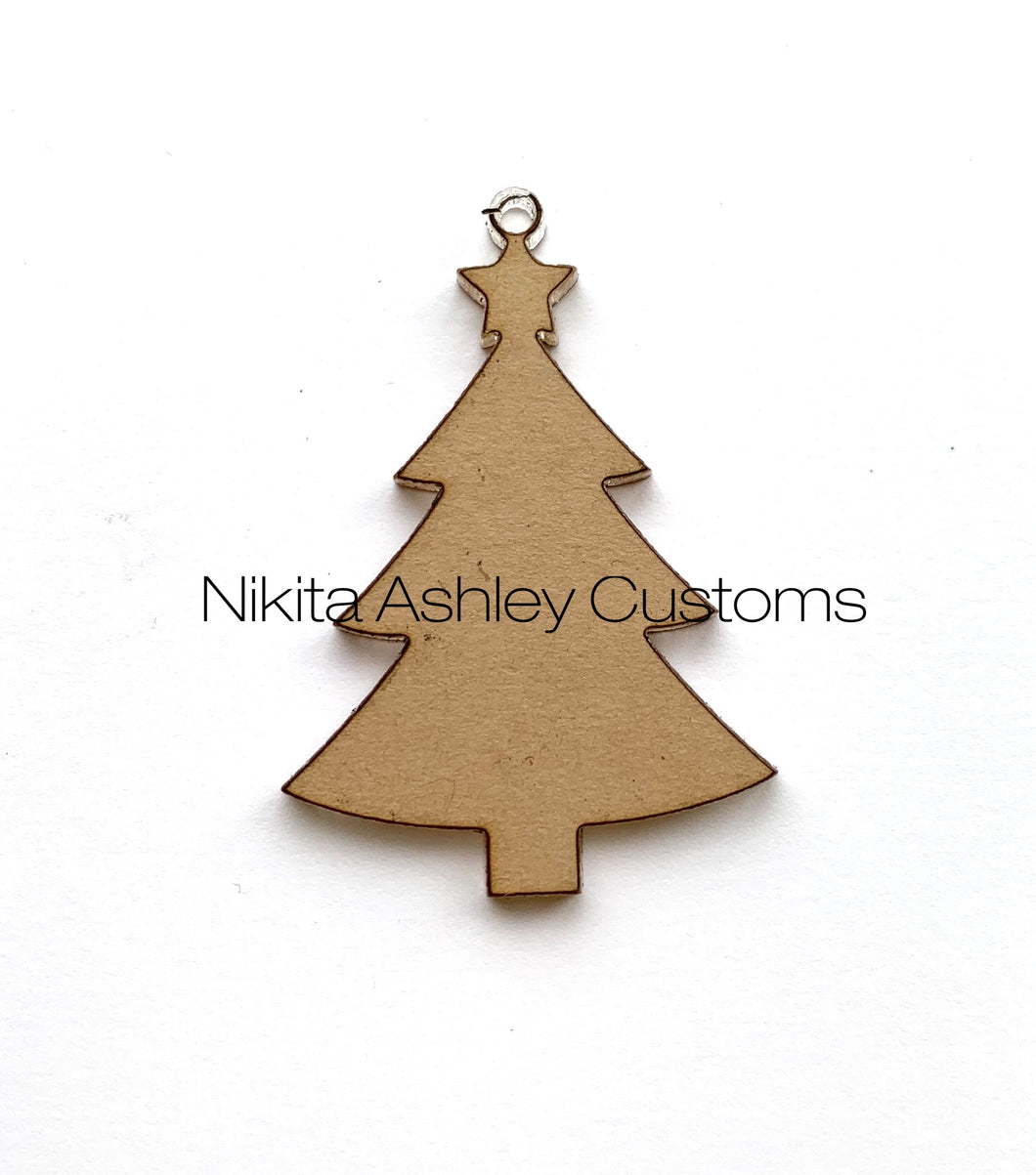 Christmas Tree Ornament Blank