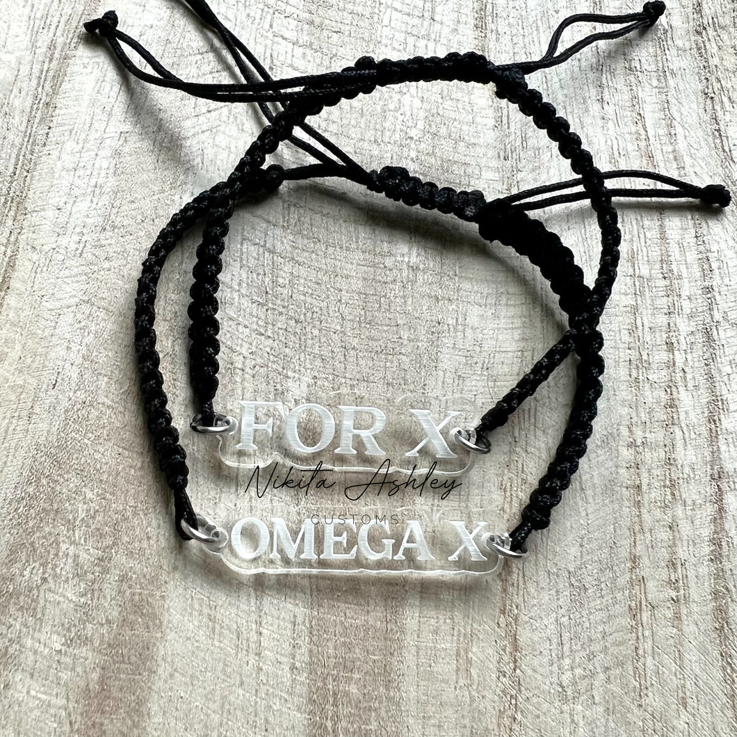 Omega X Bracelets