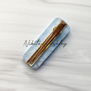 Rounded Rectangle Shaker Clip Blank