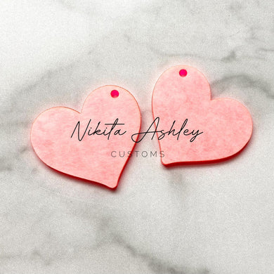 Heart Earring Blanks