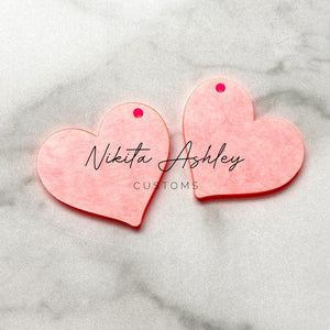 Heart Earring Blanks